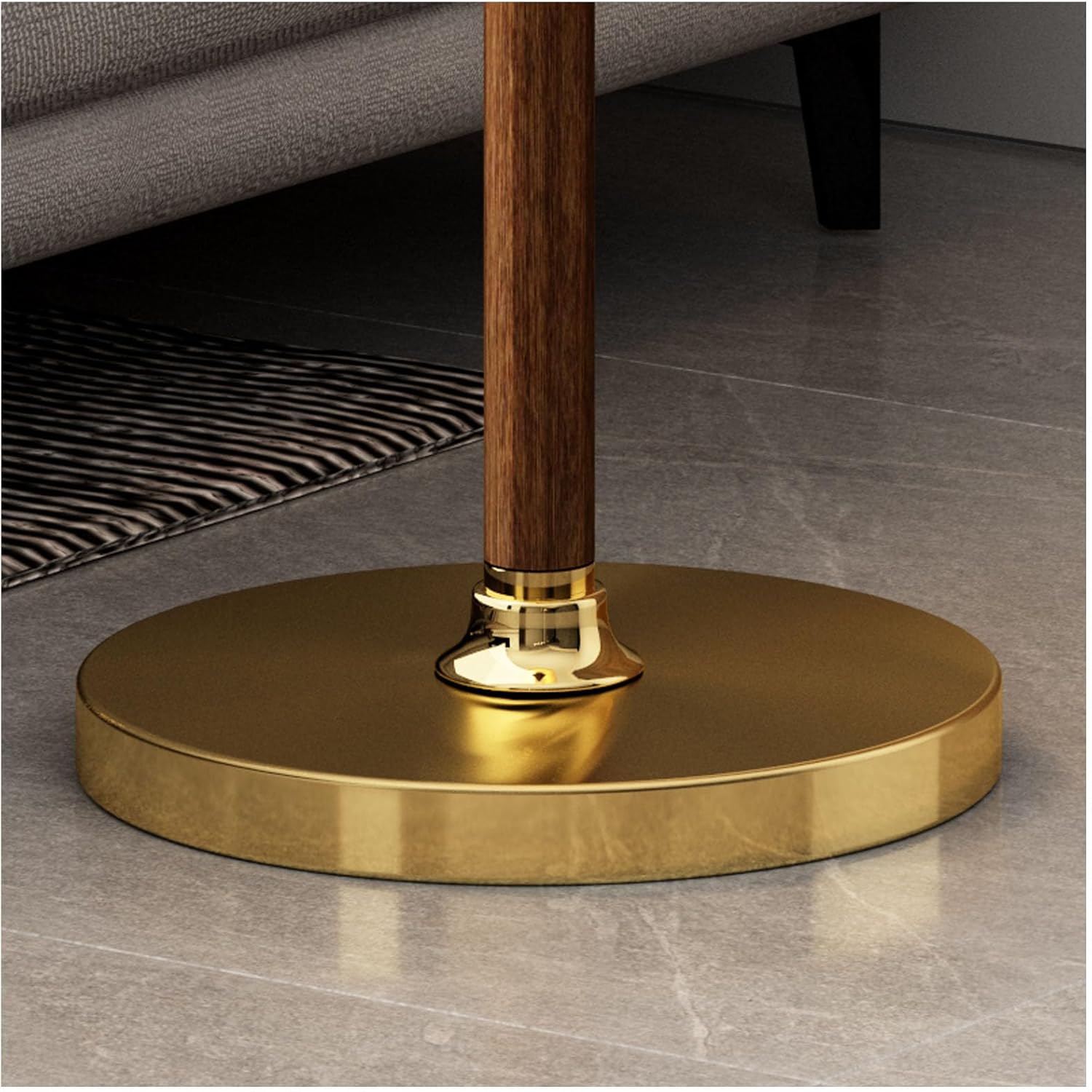 Vintage Pleated Floor Lamp Vertical Table Lamp